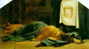 santa verónica 1865 historias Hippolyte Delaroche Pinturas al óleo
